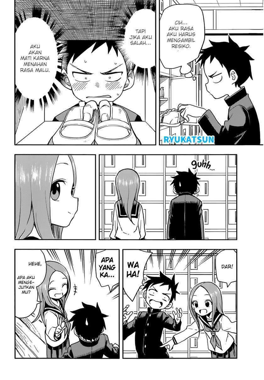 Karakai Jouzu no Takagi-san Chapter 132 Bahasa Indonesia