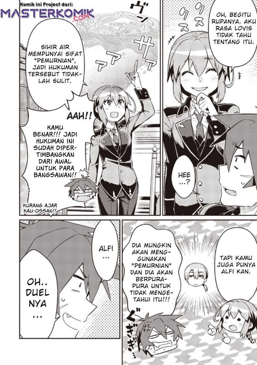 Daikenja no Manadeshi: Bougyo Mahou no Susume Chapter 6.2 Bahasa Indonesia