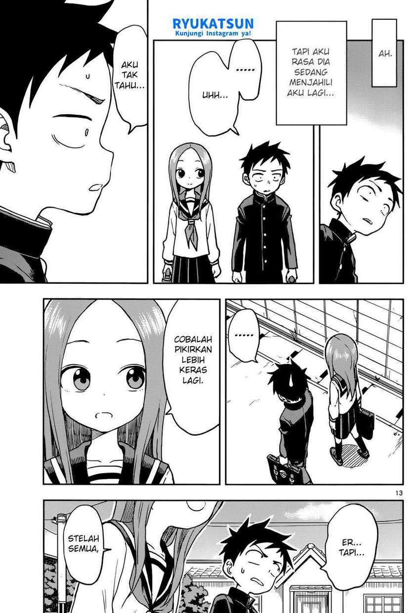 Karakai Jouzu no Takagi-san Chapter 118 Bahasa Indonesia