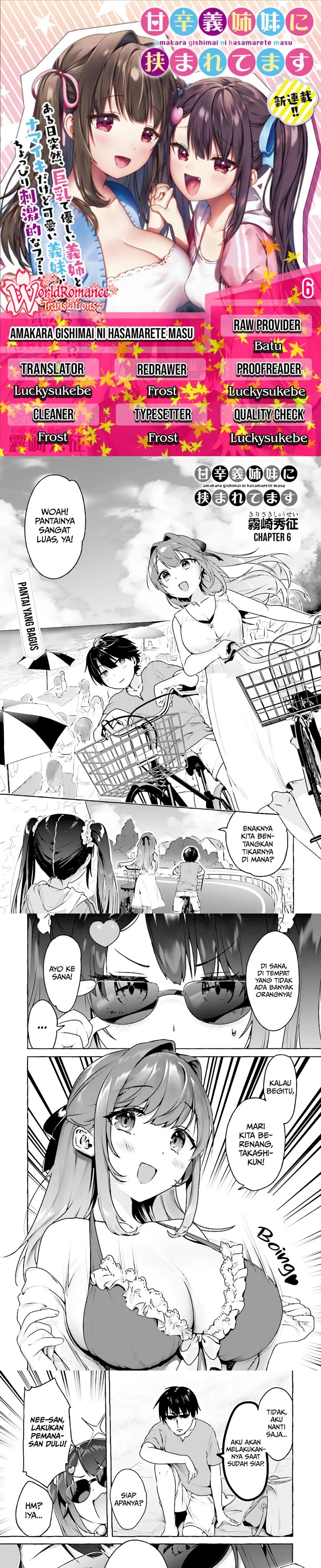 I’m Sandwiched Between Sweet and Spicy Step-Sisters Chapter 06 Bahasa Indonesia