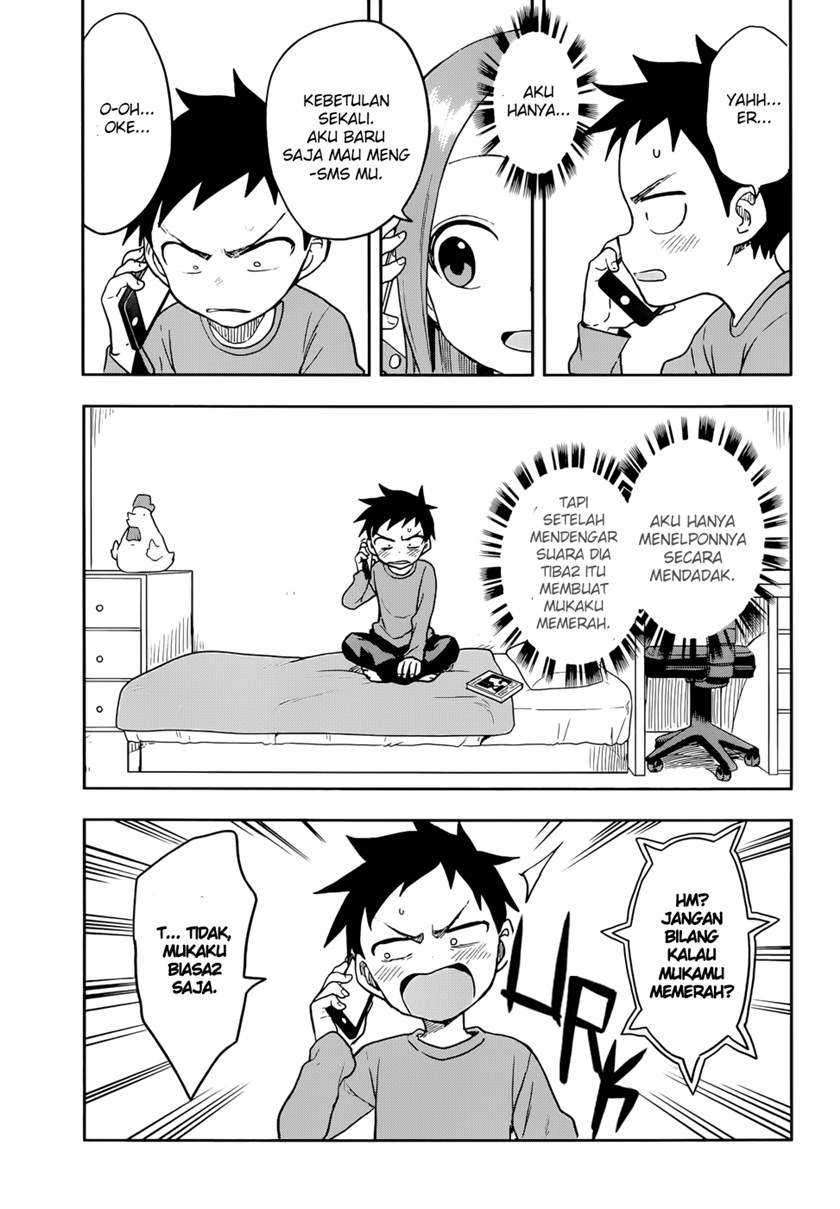 Karakai Jouzu no Takagi-san Chapter 134 Bahasa Indonesia