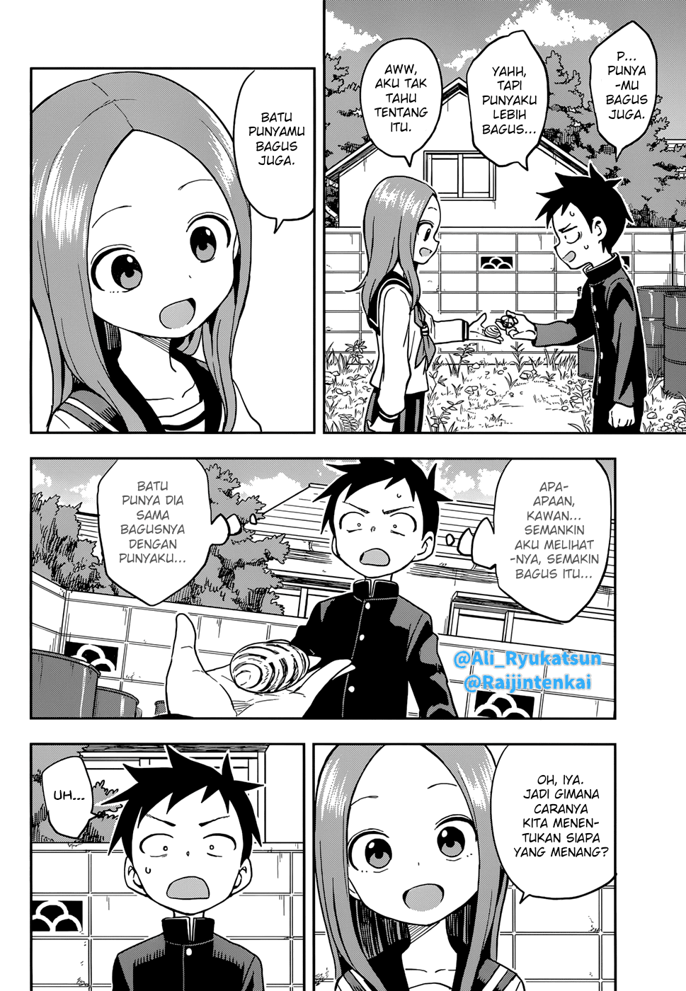 Karakai Jouzu no Takagi-san Chapter 145 Bahasa Indonesia