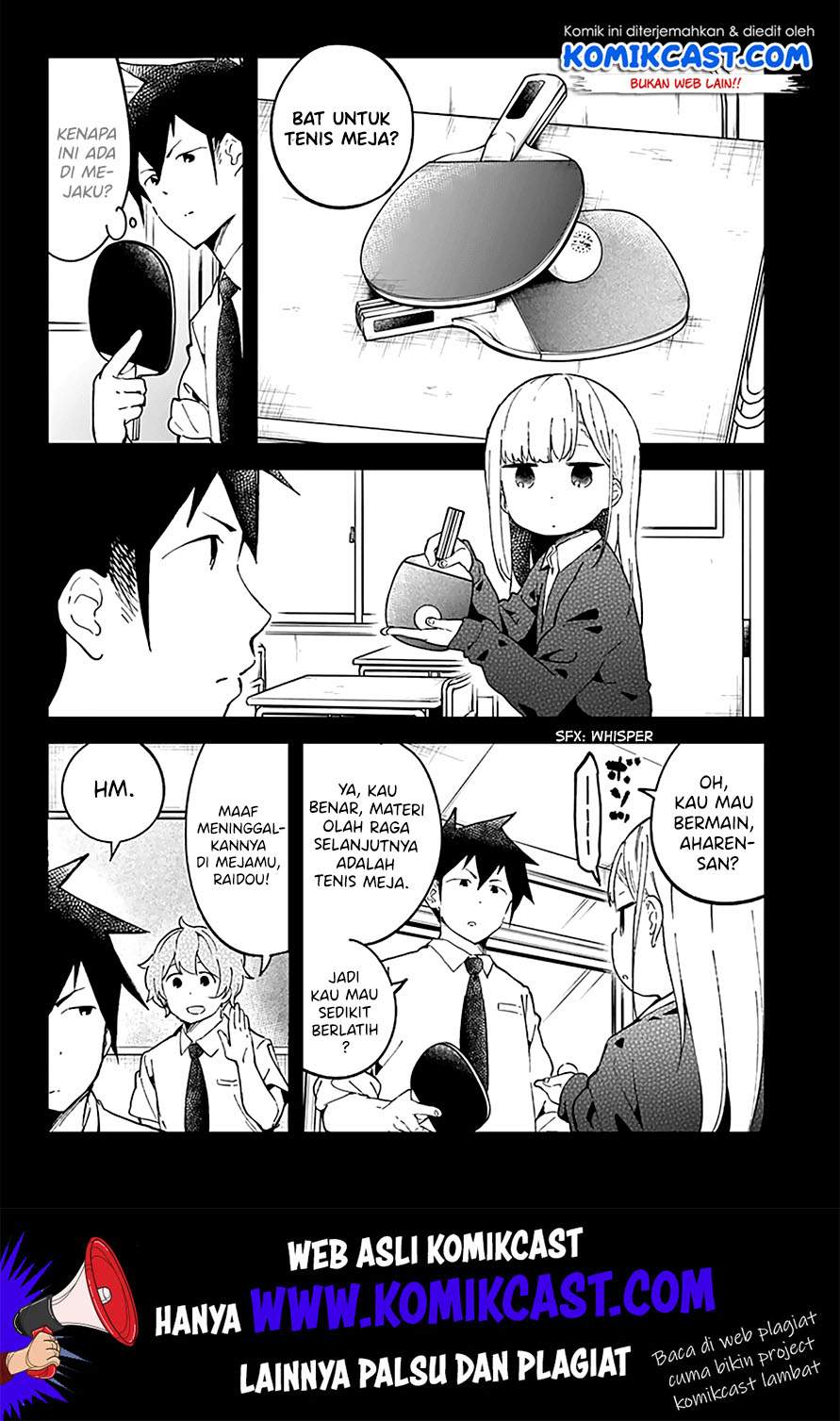 Aharen-san wa Hakarenai Chapter 21 Bahasa Indonesia