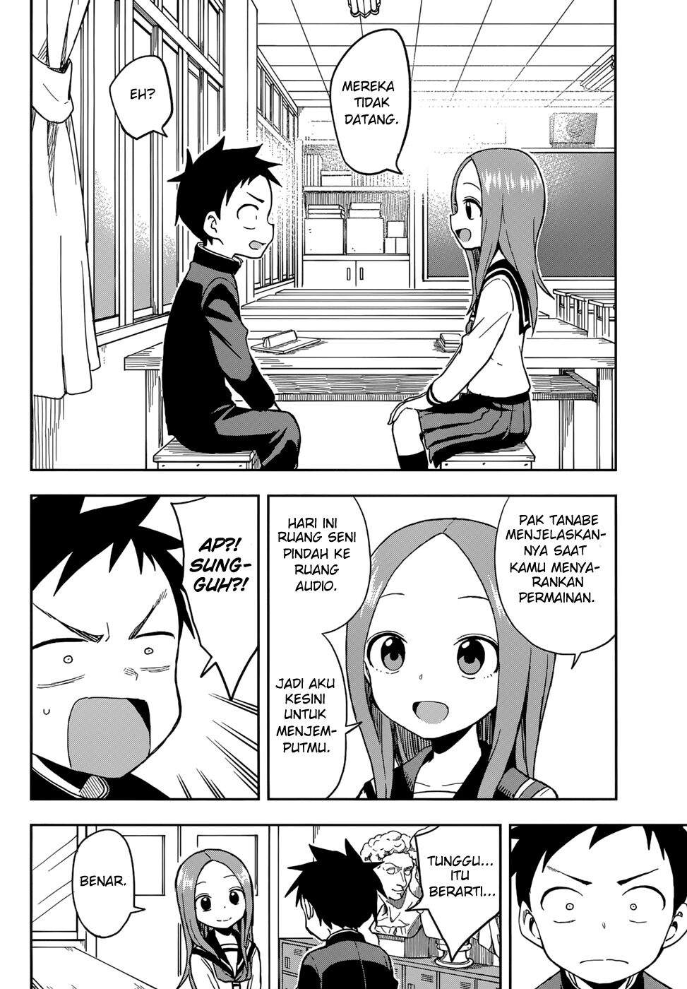 Karakai Jouzu no Takagi-san Chapter 141 Bahasa Indonesia