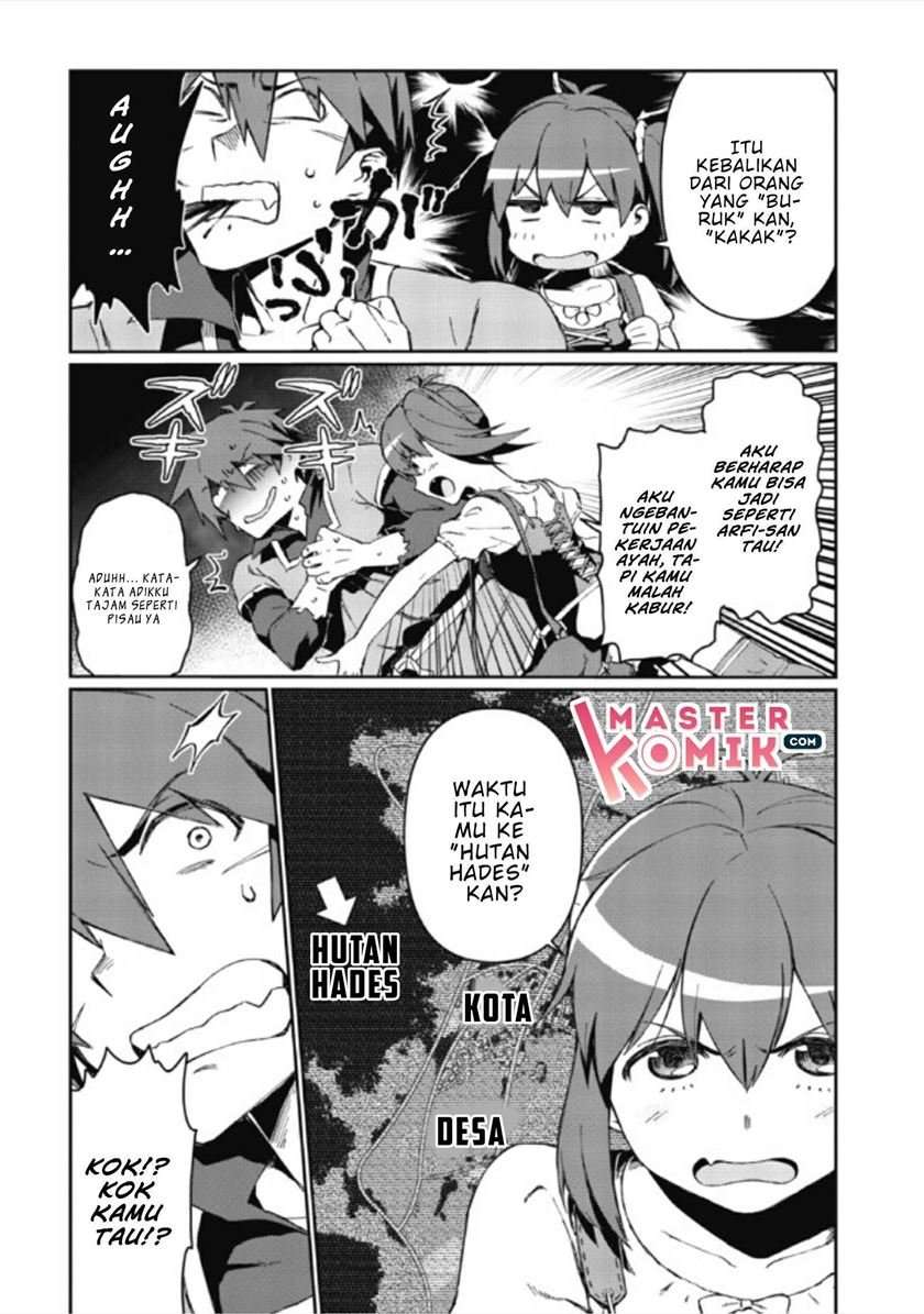 Daikenja no Manadeshi: Bougyo Mahou no Susume Chapter 01.2 Bahasa Indonesia