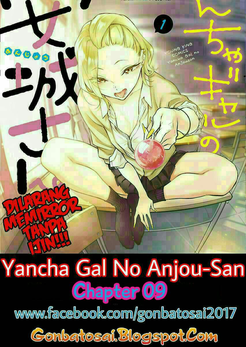 Yancha Gal no Anjou-san Chapter 09 Bahasa Indonesia