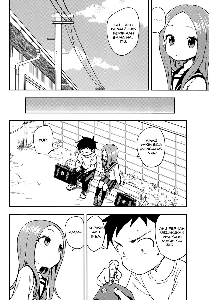 Karakai Jouzu no Takagi-san Chapter 151 Bahasa Indonesia