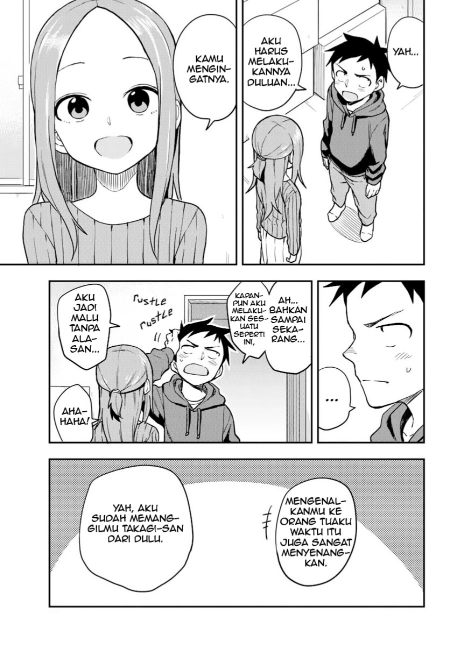 Karakai Jouzu no Takagi-san Chapter 161 Bahasa Indonesia