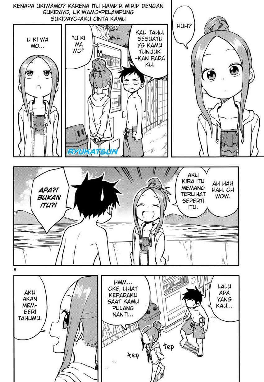 Karakai Jouzu no Takagi-san Chapter 112 Bahasa Indonesia