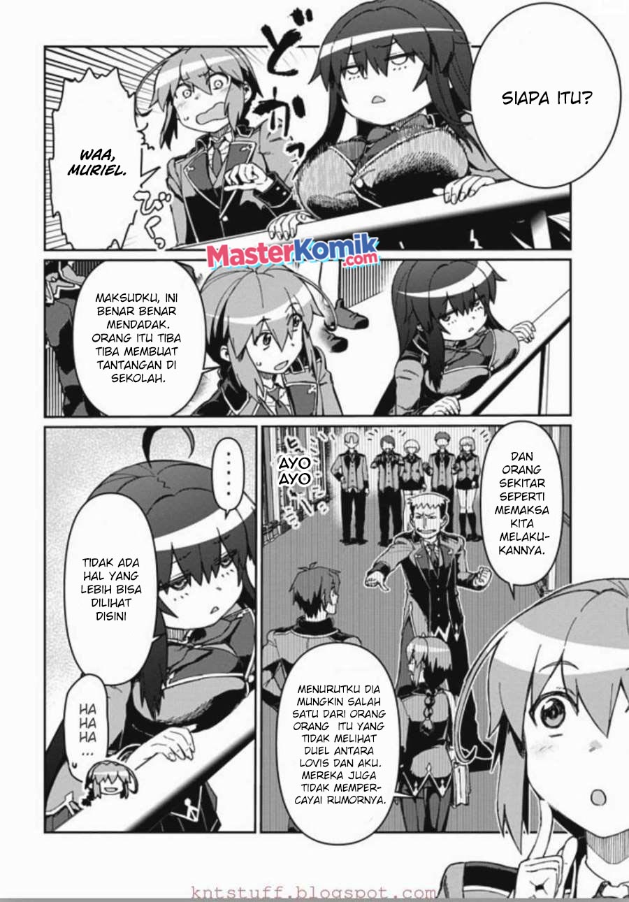 Daikenja no Manadeshi: Bougyo Mahou no Susume Chapter 10.1 Bahasa Indonesia