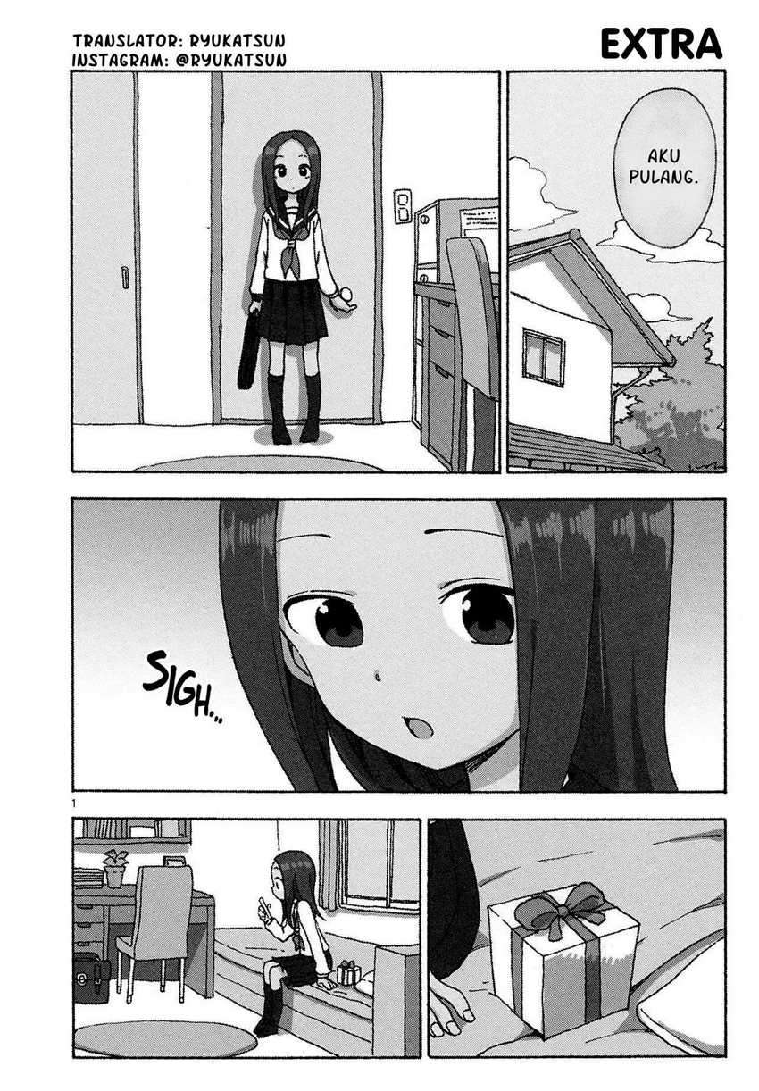 Karakai Jouzu no Takagi-san Chapter 95.5 Bahasa Indonesia