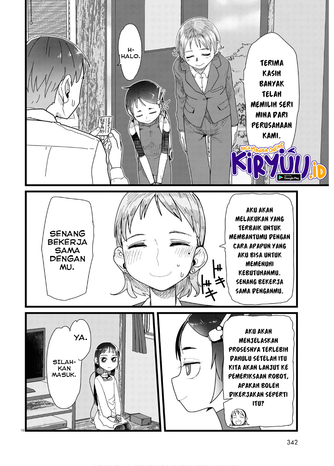Boku no Tsuma wa Kanjou ga nai Chapter 12 Bahasa Indonesia