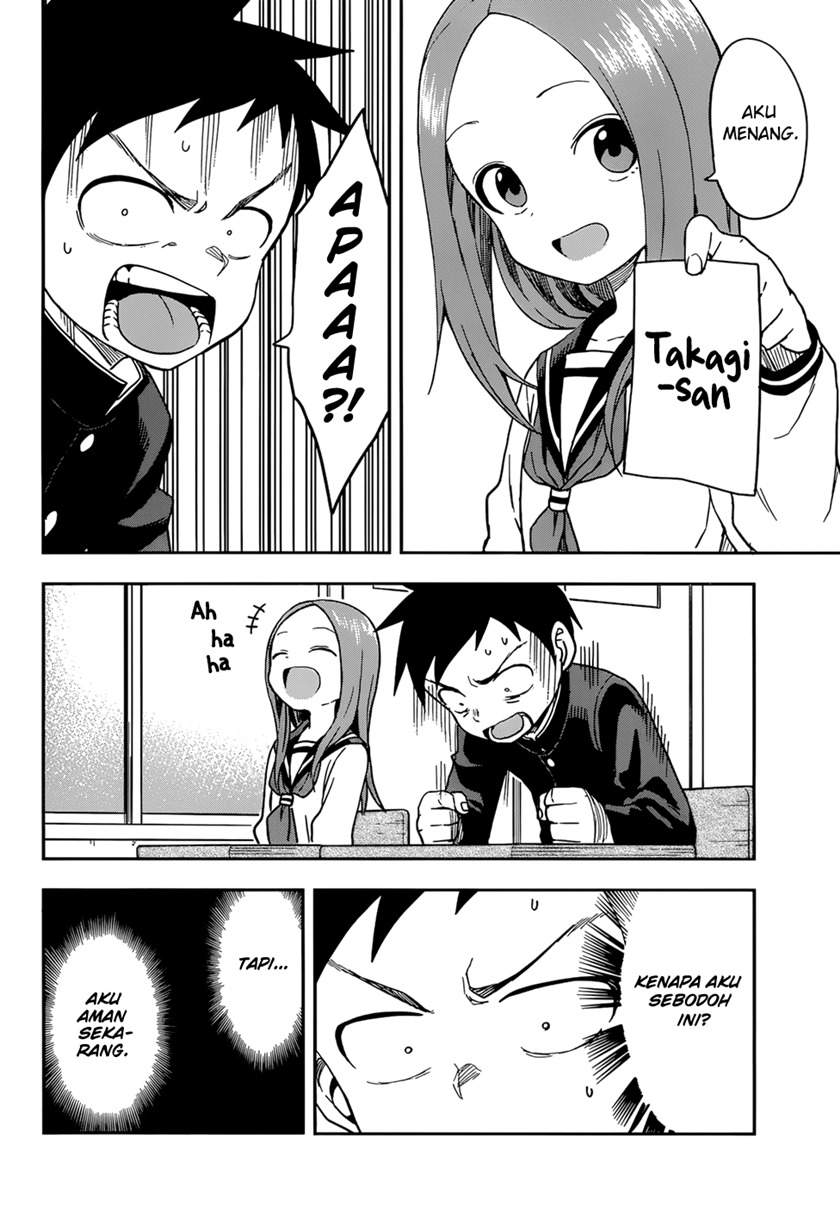 Karakai Jouzu no Takagi-san Chapter 144 Bahasa Indonesia