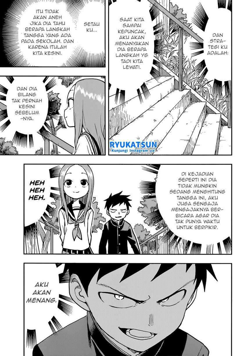 Karakai Jouzu no Takagi-san Chapter 122 Bahasa Indonesia