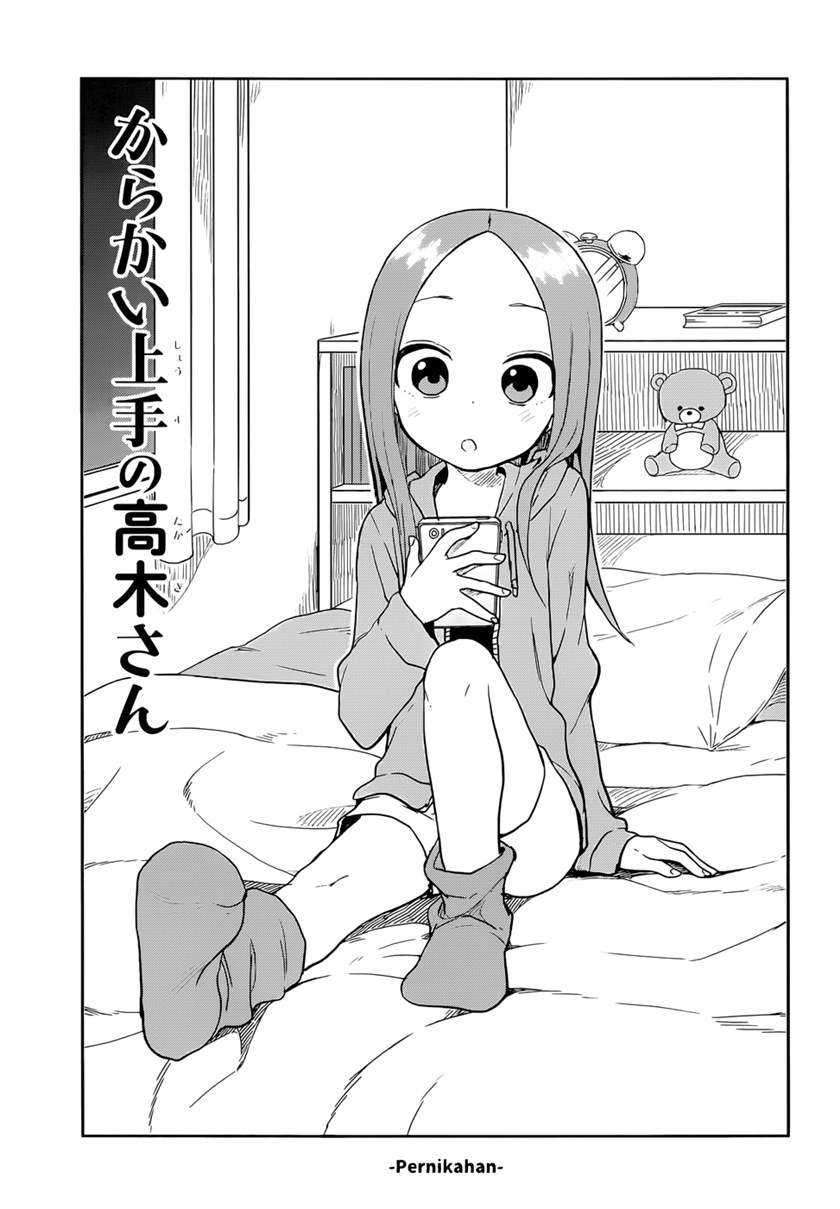 Karakai Jouzu no Takagi-san Chapter 134 Bahasa Indonesia