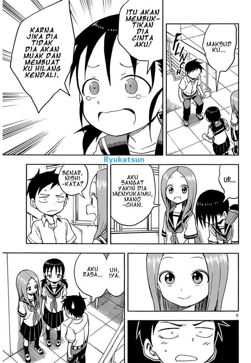 Karakai Jouzu no Takagi-san Chapter 93 Bahasa Indonesia