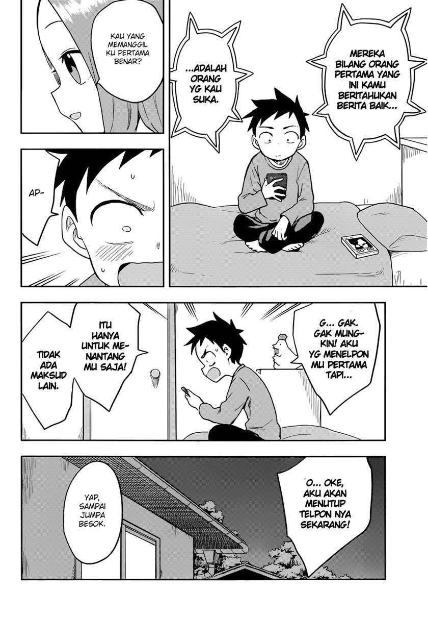 Karakai Jouzu no Takagi-san Chapter 134 Bahasa Indonesia