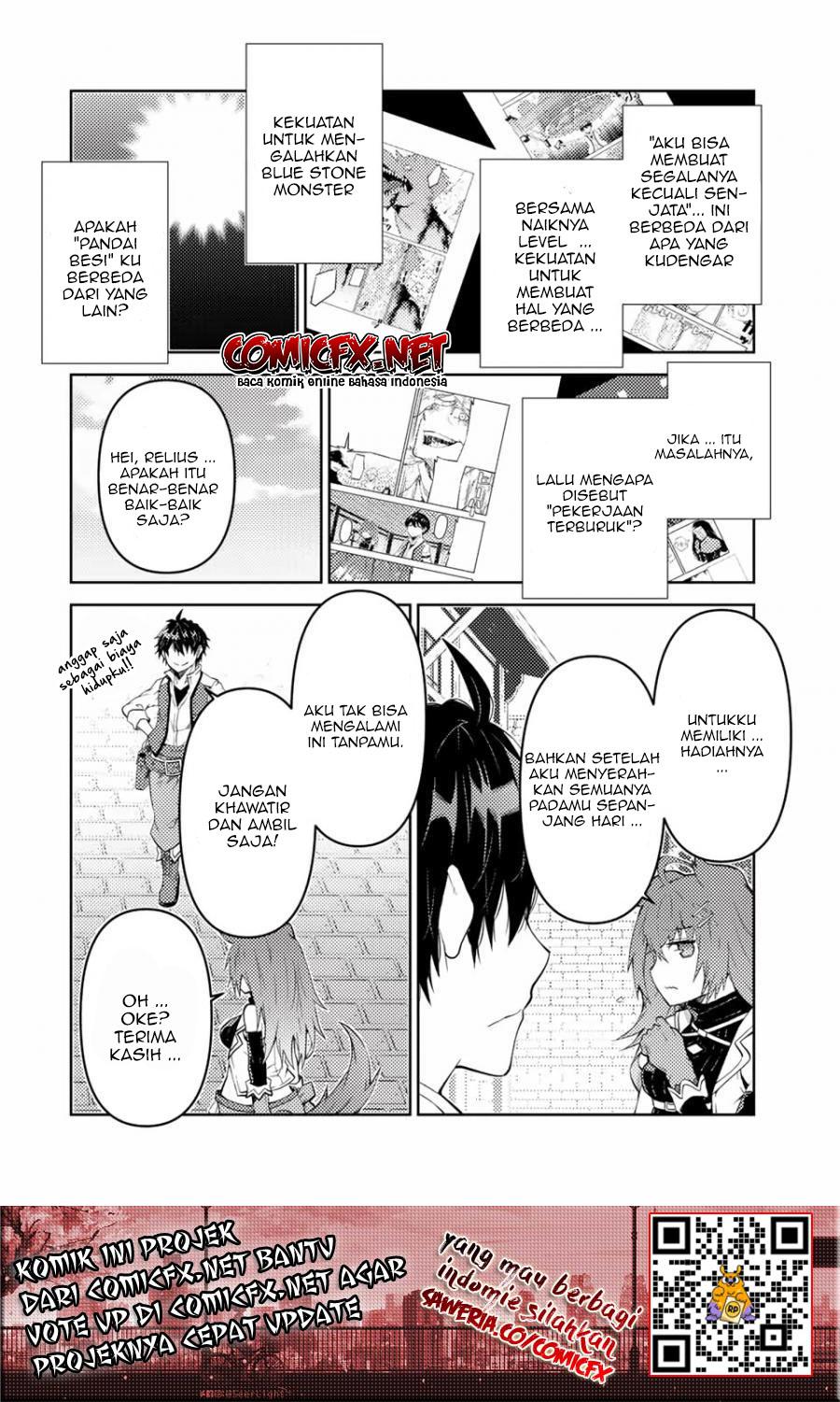 The Weakest Occupation “Blacksmith,” but It’s Actually the Strongest Chapter 29 Bahasa Indonesia