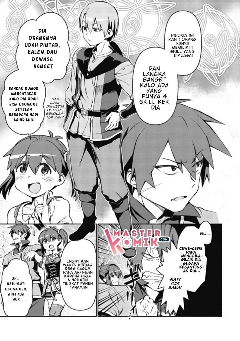 Daikenja no Manadeshi: Bougyo Mahou no Susume Chapter 01.2 Bahasa Indonesia