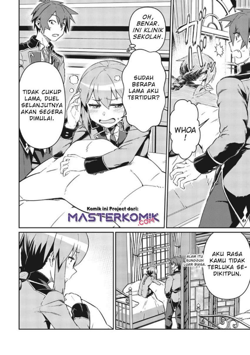 Daikenja no Manadeshi: Bougyo Mahou no Susume Chapter 6.2 Bahasa Indonesia