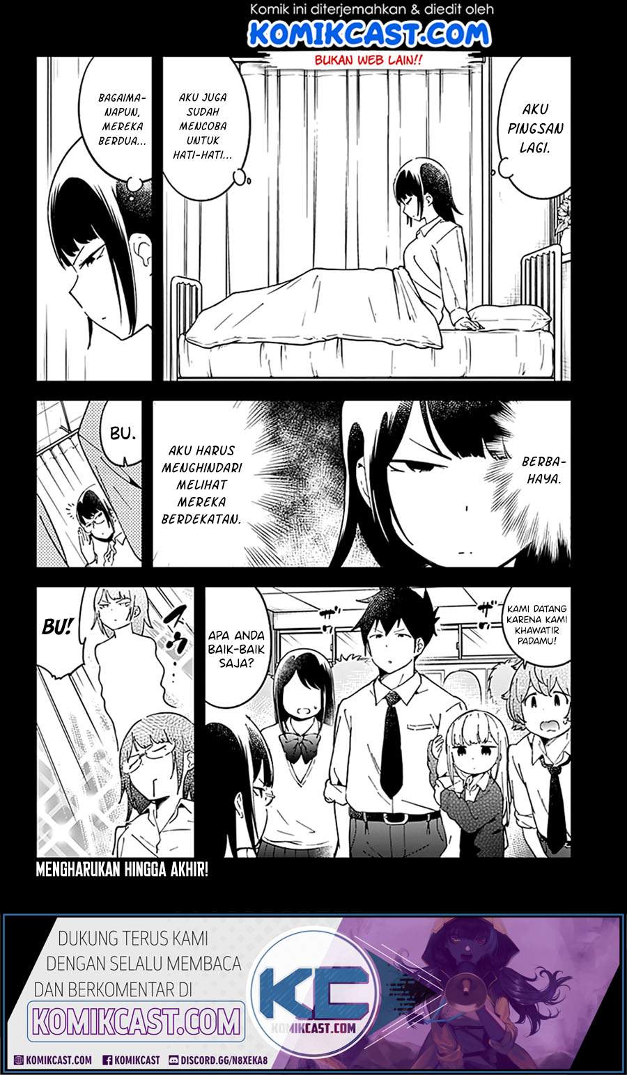 Aharen-san wa Hakarenai Chapter 40 Bahasa Indonesia