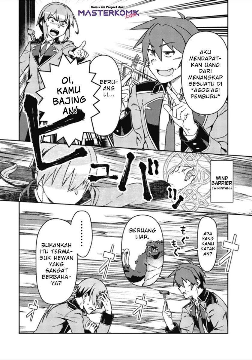 Daikenja no Manadeshi: Bougyo Mahou no Susume Chapter 04.1 Bahasa Indonesia