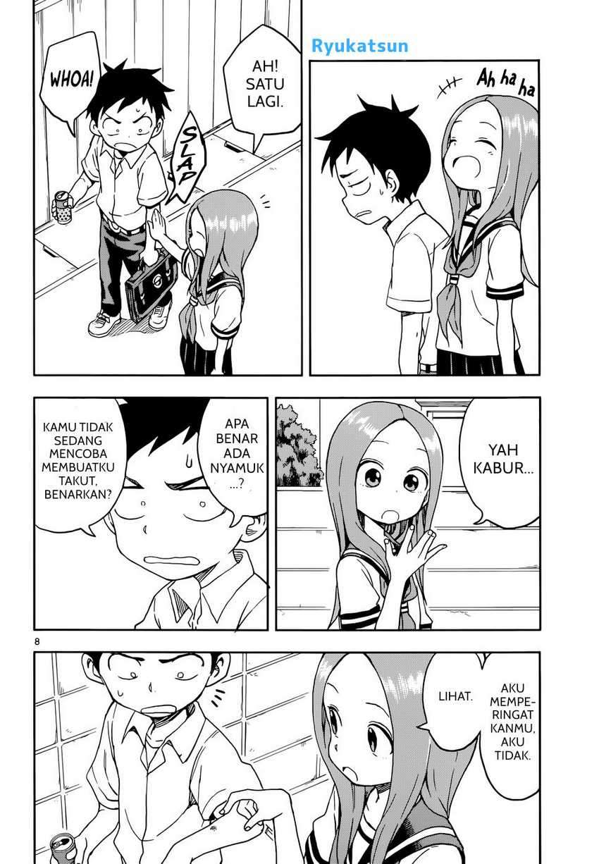 Karakai Jouzu no Takagi-san Chapter 90 Bahasa Indonesia