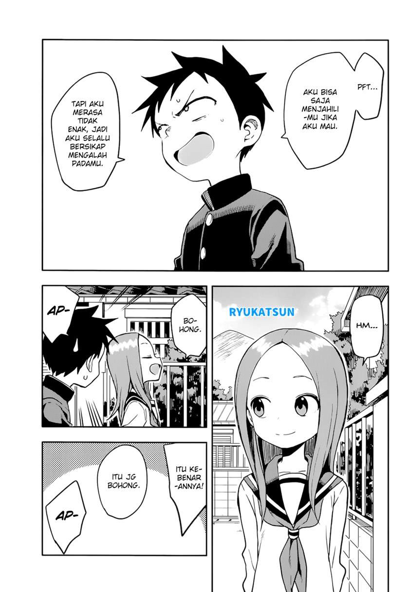 Karakai Jouzu no Takagi-san Chapter 139 Bahasa Indonesia