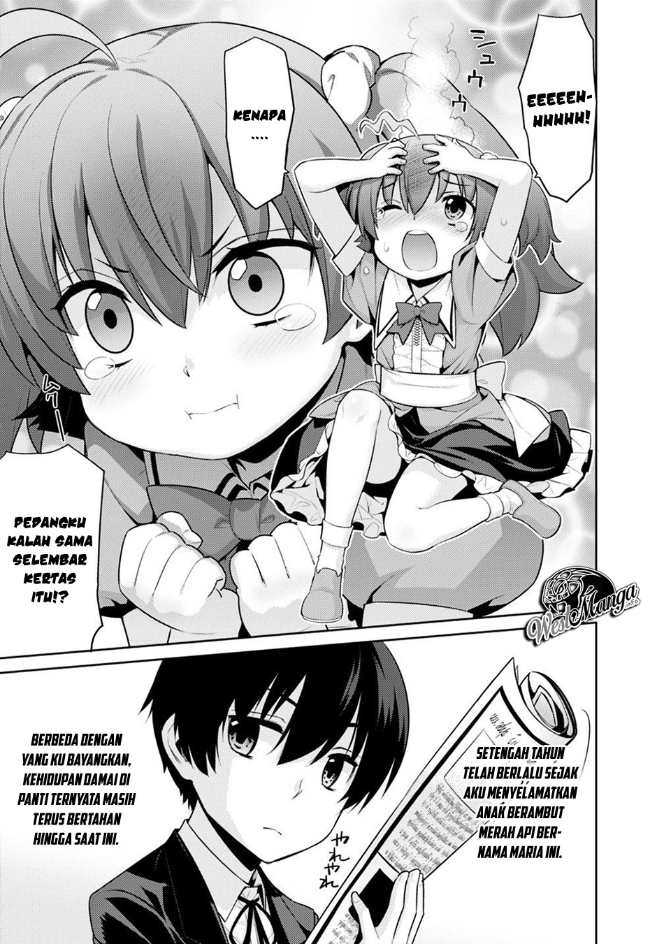 Rettou Me no Tensei Majutsushi ~ Shiitage Rareta Saikyou no Minashigo ga Isekai de Musou Suru Chapter 03 Bahasa Indonesia