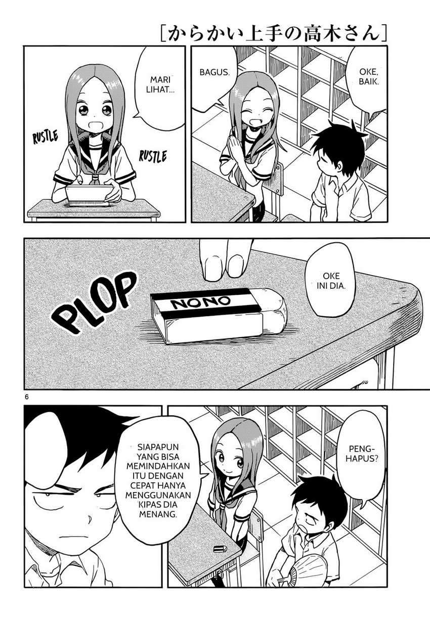 Karakai Jouzu no Takagi-san Chapter 86 Bahasa Indonesia