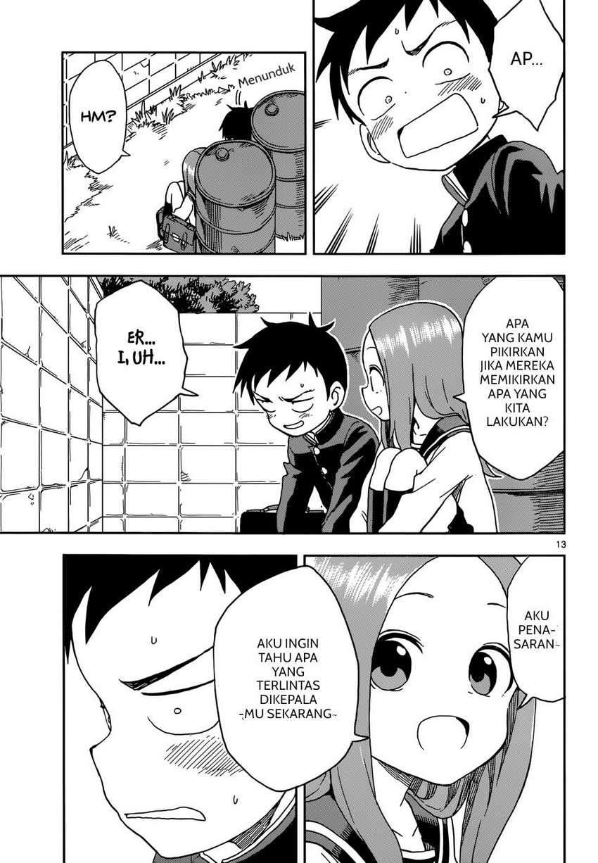 Karakai Jouzu no Takagi-san Chapter 82