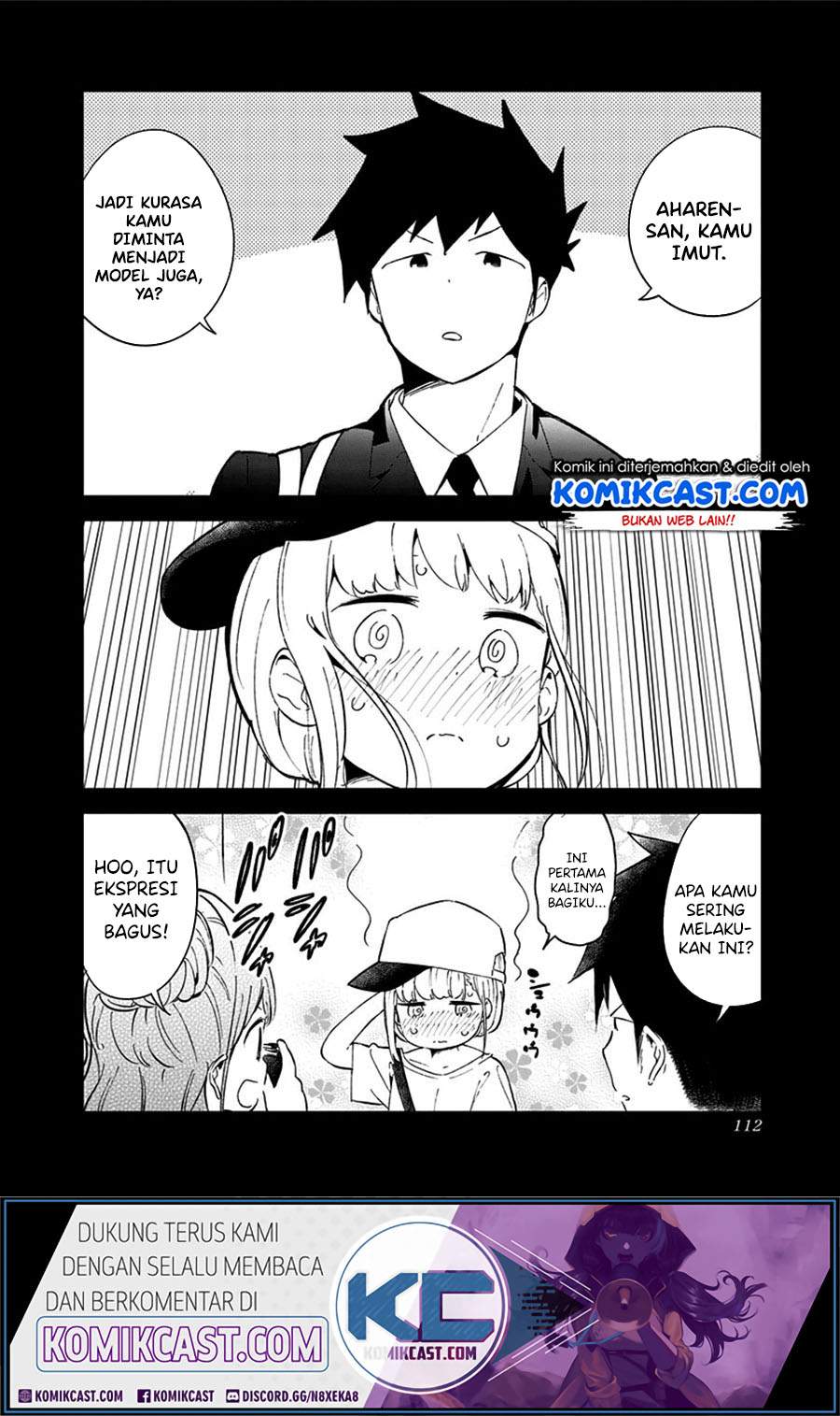 Aharen-san wa Hakarenai Chapter 74 Bahasa Indonesia