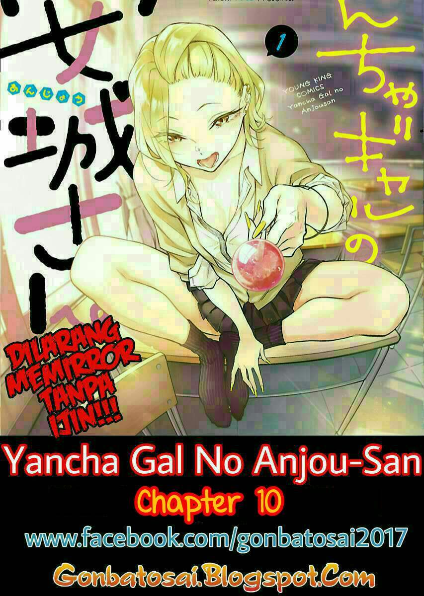 Yancha Gal no Anjou-san Chapter 10 Bahasa Indonesia