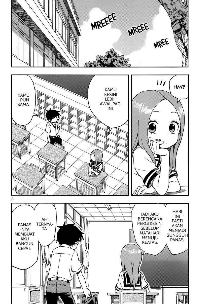 Karakai Jouzu no Takagi-san Chapter 86 Bahasa Indonesia