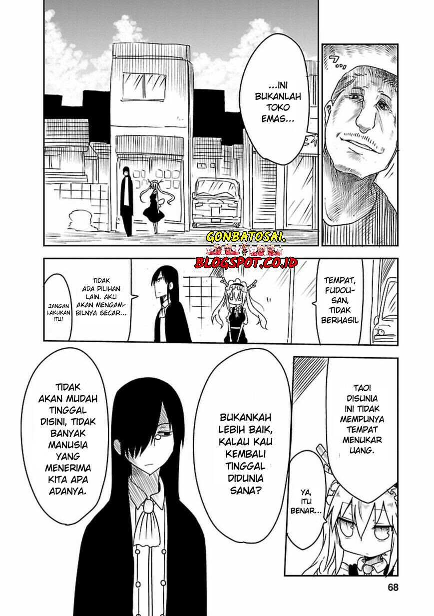 Kobayashi-san Chi no Maid Dragon Chapter 15 Bahasa Indonesia