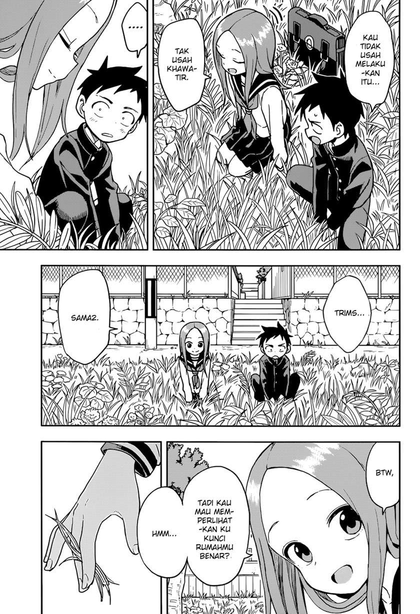 Karakai Jouzu no Takagi-san Chapter 135 Bahasa Indonesia