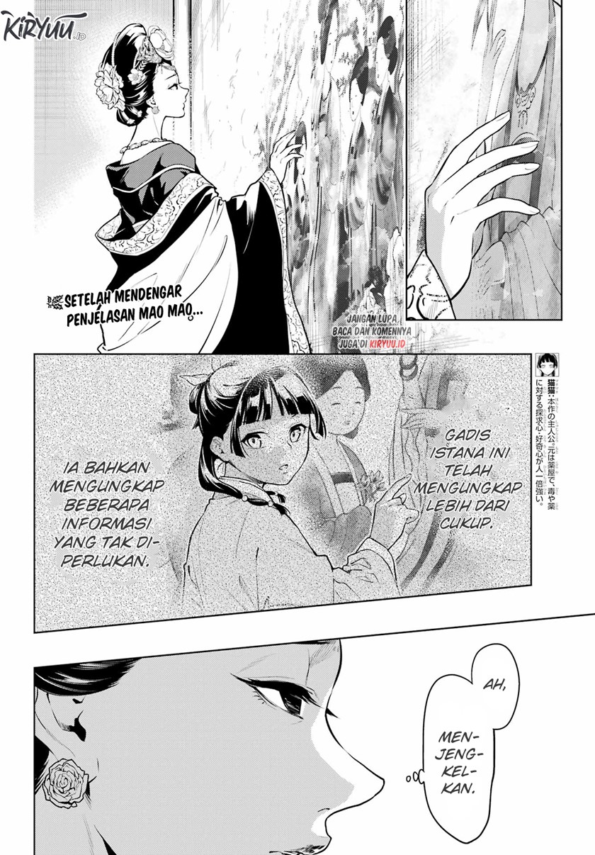 Kusuriya no Hitorigoto Chapter 58 Bahasa Indonesia