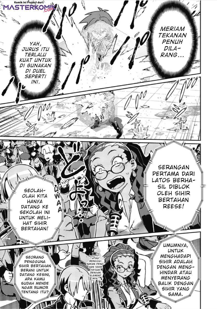 Daikenja no Manadeshi: Bougyo Mahou no Susume Chapter 04.2 Bahasa Indonesia