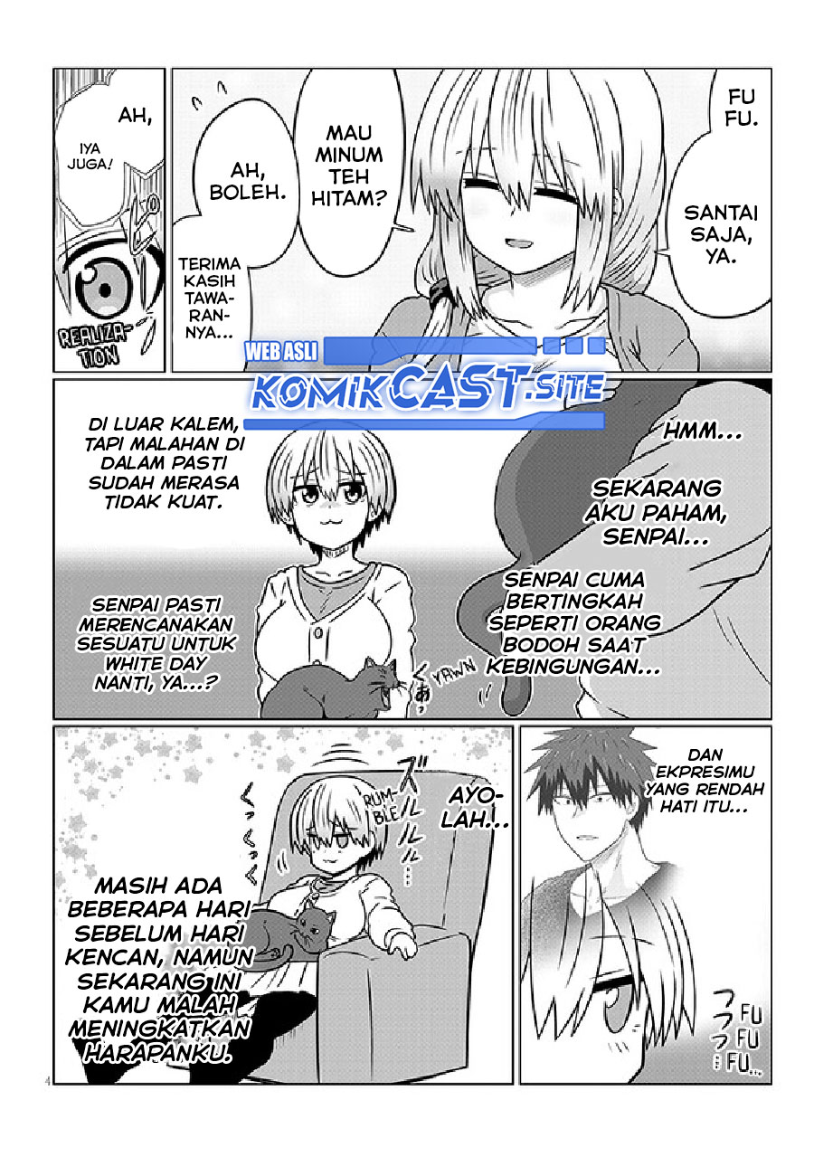Uzaki-chan wa Asobitai! Chapter 91.1 Bahasa Indonesia