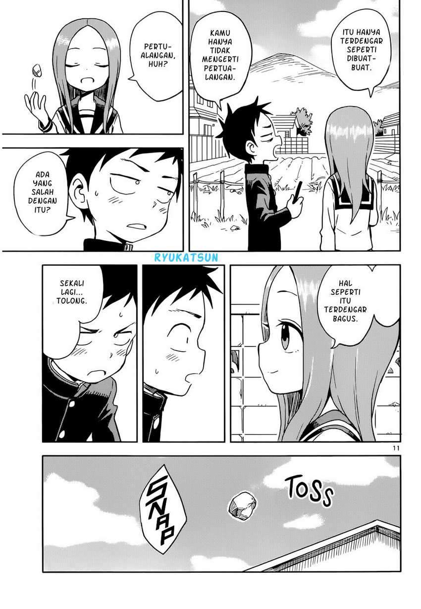 Karakai Jouzu no Takagi-san Chapter 98 Bahasa Indonesia