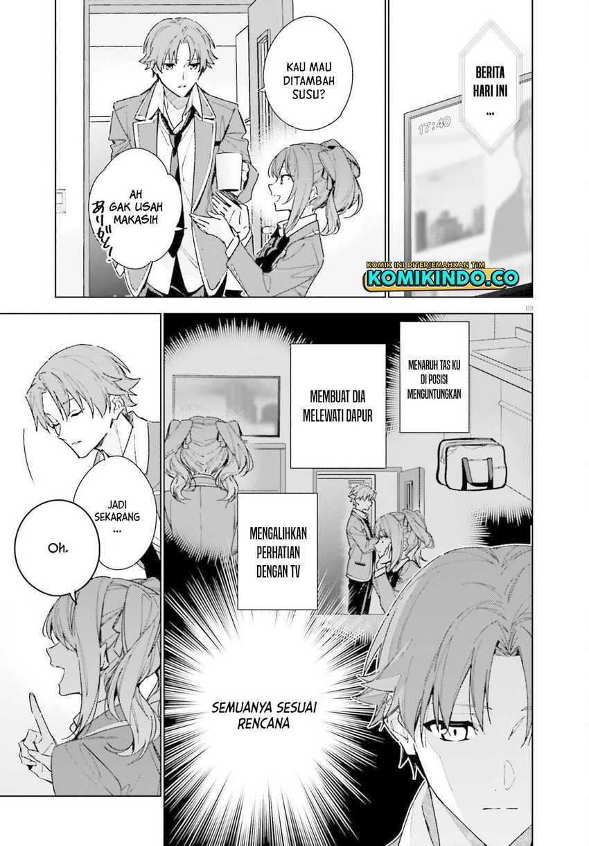 Youkoso Jitsuryoku Shijou Shugi no Kyoushitsu e: 2-nensei-hen Chapter 08 Bahasa Indonesia