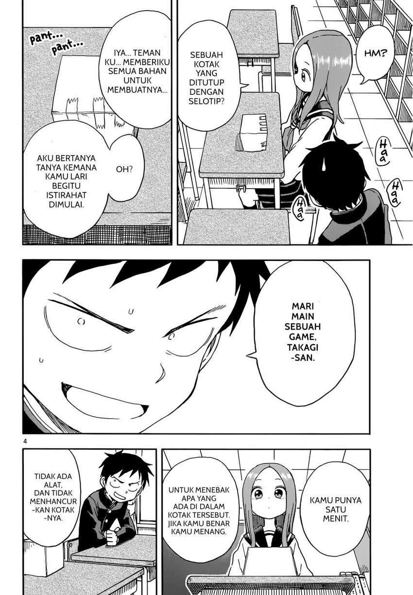 Karakai Jouzu no Takagi-san Chapter 87 Bahasa Indonesia