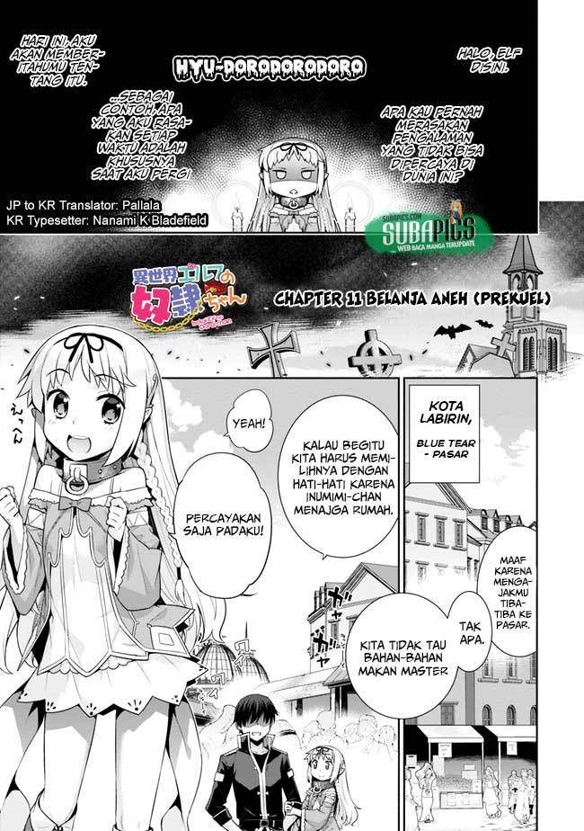 Isekai Elf no Dorei-chan Chapter 11 Bahasa Indonesia