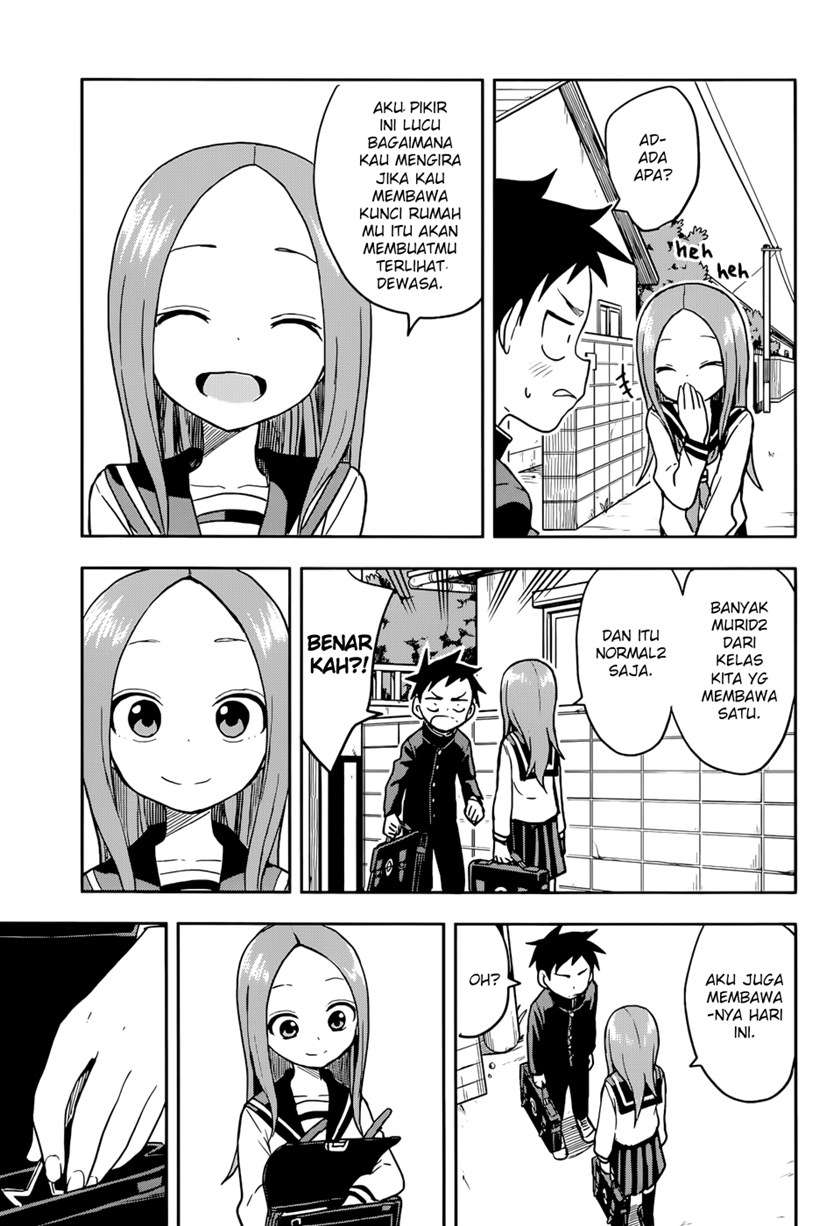 Karakai Jouzu no Takagi-san Chapter 135 Bahasa Indonesia