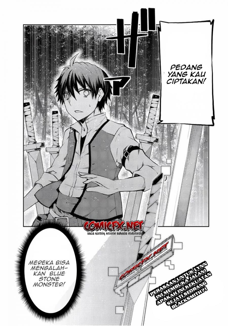 The Weakest Occupation “Blacksmith,” but It’s Actually the Strongest Chapter 27 Bahasa Indonesia