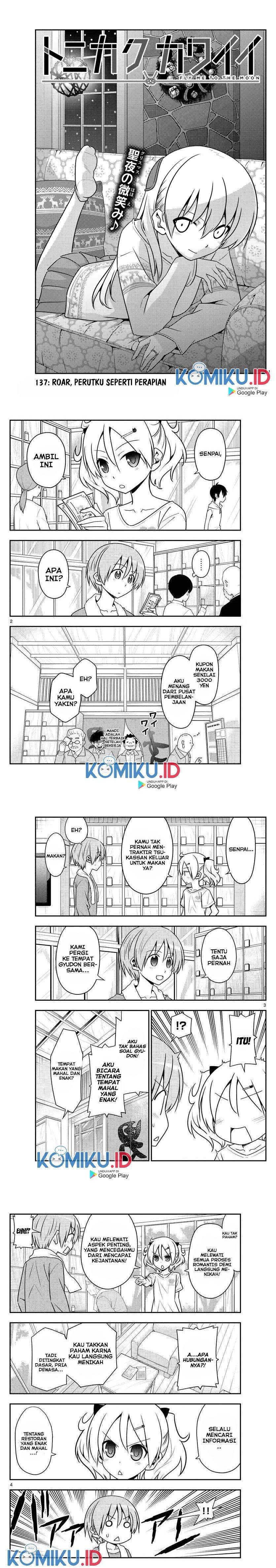 Tonikaku Kawaii Chapter 137 Bahasa Indonesia