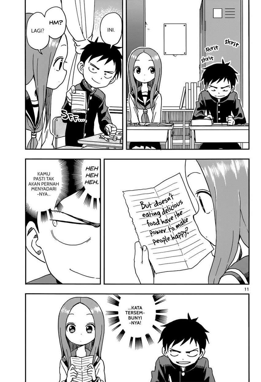 Karakai Jouzu no Takagi-san Chapter 84 Bahasa Indonesia