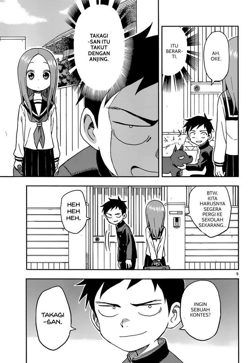 Karakai Jouzu no Takagi-san Chapter 85 Bahasa Indonesia