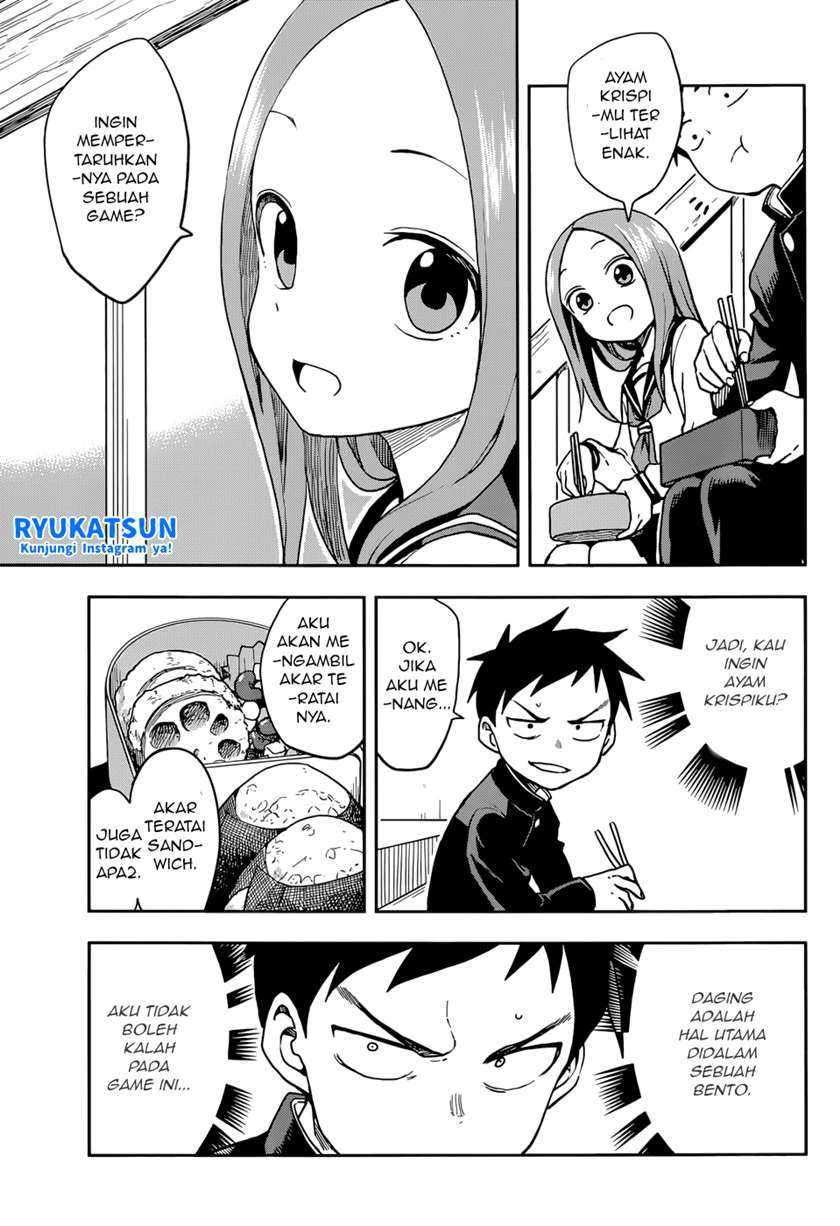 Karakai Jouzu no Takagi-san Chapter 125 Bahasa Indonesia