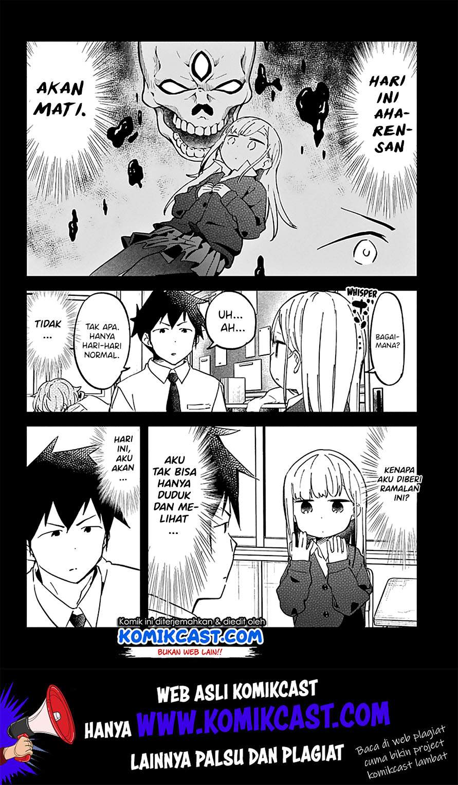 Aharen-san wa Hakarenai Chapter 33 Bahasa Indonesia